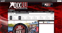 Desktop Screenshot of dekhockeydix10.com